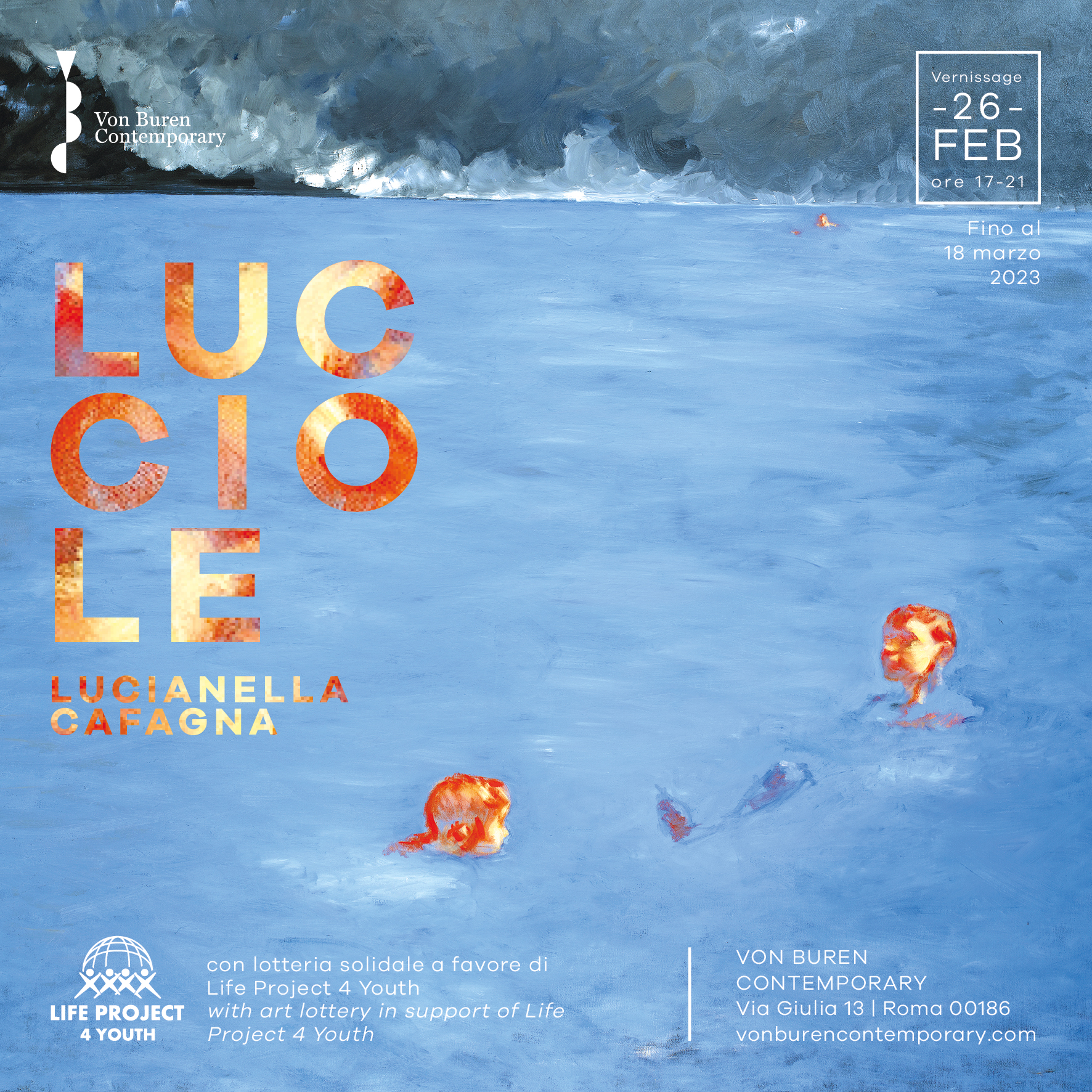 lucianella cafagna, mostre a roma