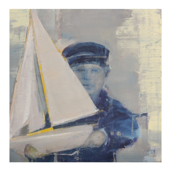1.1_Lost in a quiet storm, acrylic on canvas, 40x40x3.5cm