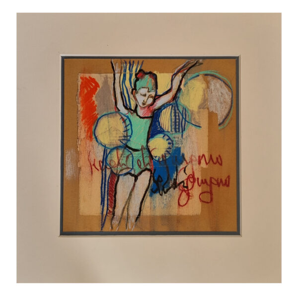 1.1_Circus IV, 30x30 collagesu carta