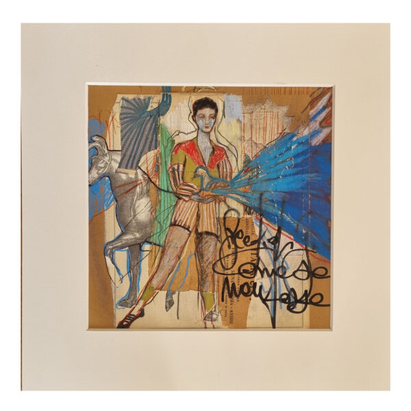 1.1_Circus VI, 30x30 collage sucarta