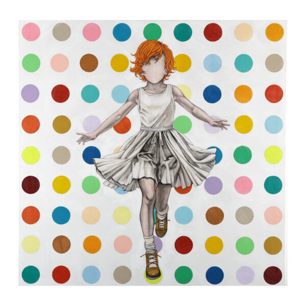 1.1_VBC_Fantini_Per sempre_2025_tecnica mista su tela_100 x 100 cm