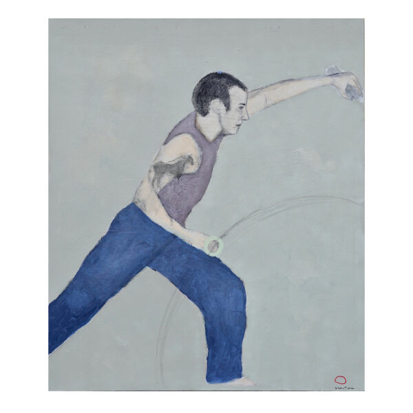 1.1_VBC_Saro Puma_2025_Luoghi solitari 6_Tecnica mista su tela_120x100cm